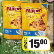 Pamper Fine Cuts Cat Food Assorted-For 2 x 60g/75g/85g