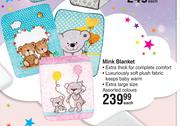 Baby Things Mink Blanket-Each