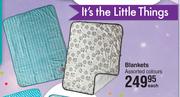 Baby Things Blankets Assorted Colours-Each