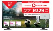 Samsung 32" (81cm) Smart HD TV 32N5300-On My Gig 5 Data