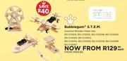 Bubblegum S.T.E.M ASssorted Wooden Plates Sets-Each