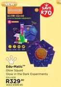 Edu Matic Glow Squad Glow In The Dark Experiments EDU-1035
