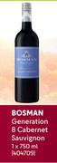 Bosman Generation Sauvignon-750ml Each