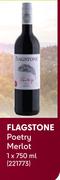 Flagstone Poetry Merlot-750ml Each
