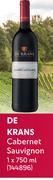 De Krans Cabernet Sauvignon-750ml Each