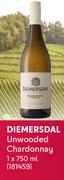 Diemersdal Unwooded Chardonnay-750ml Each