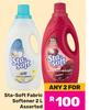 Sta Soft Fabric Softener Assorted-For Any 2 x 2L
