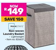 Mainstays Non Woven Laundry Basket