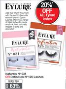 Eylure Naturals N 031 Or Definition N 126 Lashes-Each