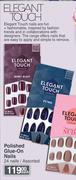 Elegant Touch Polished Glue On Nails 24 Nails Assorted-Each