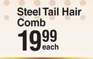 Afri Chic Steel Hair Comb-Each