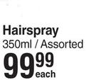 Perfect Touch Hairspray Assorted-350ml Each