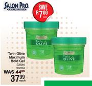 Salon Pro Twin Olive Maximum Hold Gel 332894-236ml Each