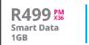 Apple iPhone 8 64GB-On Smart Data 1GB