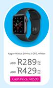 Apple Watch Series 5 GPS, 40mm x 24 Months