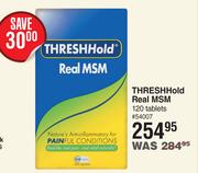 THRESHHold Real MSM-120 Tablets