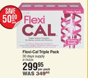 Flexi-Cal Triple Pack 30 Days Supply-Per Pack