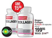 Biogen Collagen-60 Plus 30 Capsules Per Pack