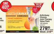 ArthrAway Chronic Joint Therapy Value Pack-180 Tablets Per Pack
