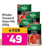 Rhodes Tomato & Onion Mix 400g- For 4