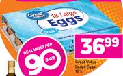 Great Value Large Eggs-18's Pack