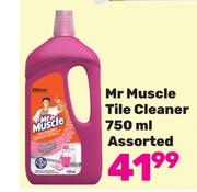 Mr Muscle Tile Cleaner Assorted-750ml 