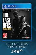 PS4 The Last Of Us Remastered