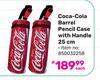 Coca Cola Barrel Pencil Case With Handle 25cm 850032258