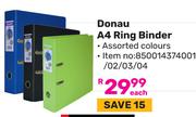 Doanu A4 Ring Binder 850014374001/02/03/04