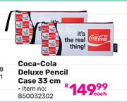 Coca Cola Deluxe Pencil Case 33cm 850032302