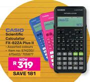 Casio Scientific Calculator FX-82ZA Plus II 574230/675602/705877