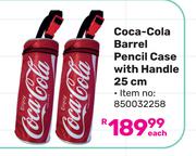 Coca Cola Barrel Pencil Case With Handle 25cm 850032258