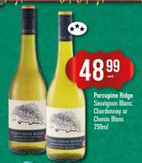 Porcupine Ridge Sauvignon Blanc, Chardonnay Or Chenin Blanc-750ml Each