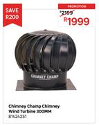 Chimney Champ Chimney Wind Turbine 300mm 81424251