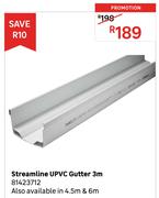 Streamline UPVC Gutter 3m 81423712