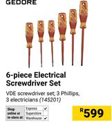 Gedore 6 Piece Electrical Screwdriver Set