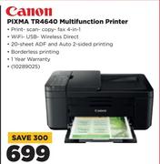 Canon Pixma TR4640 Multifunction Printer