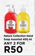 Nature Collection Hand Soap Assorted-For Any 2 x 400ml