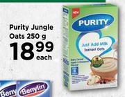 Purity Jungle Oats-250g Each