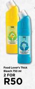 Food Lover's Thick Bleach-For 2 x 750ml