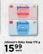Johnson's Baby Soap-175g Each