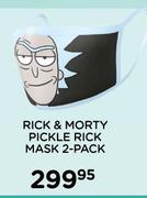 Rick & Morty Pickle Rick Mask 2 Pack-Per Pack    