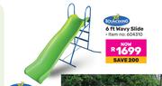 Bounceking 6Ft Wavy Slide 604310