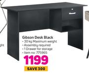 Gibson Desk (Black)