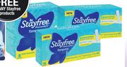 Stayfree Pro Comfort Tampons 8 Pack Assorted-Per Pack