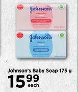 Johnson's Baby Soap-175g Each