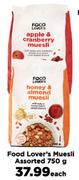 Food Lover's Muesli Assorted-750g Each