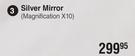 Silver Mirror (Magnification 10X)