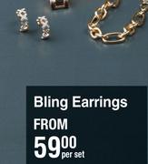 Bling Earrings-Per Set