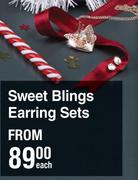 Sweet Blings Earing Set-Each